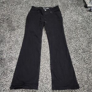 Wrangler Bootcut Black Jeans Women's Sz 9x 30 Western Stretch Flare Rodeo